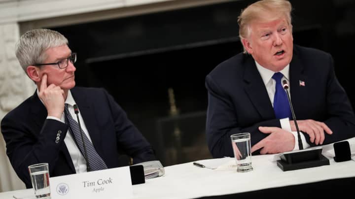 Donald Trump Refers To Apple CEO Tim Cook As 'Tim Apple'