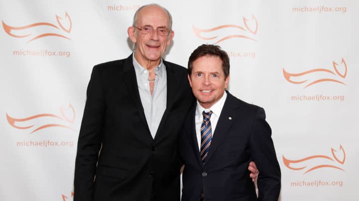 ​Michael J. Fox Reunited With ‘Back To The Future’ Star Christopher Lloyd On Red Carpet
