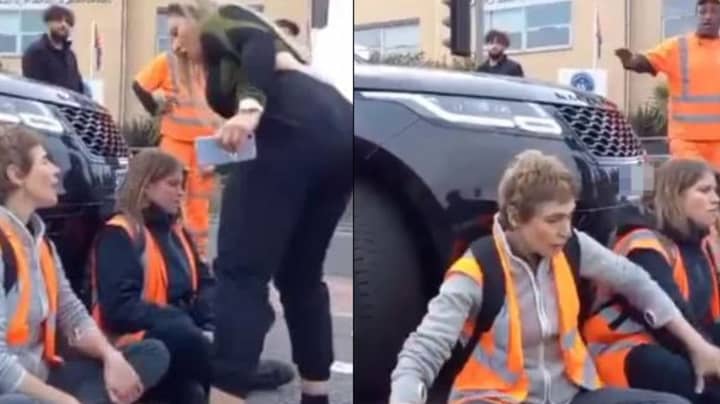 Woman Who Drove Into Insulate Britain Protesters Hits Back Over Road Rage Incident 