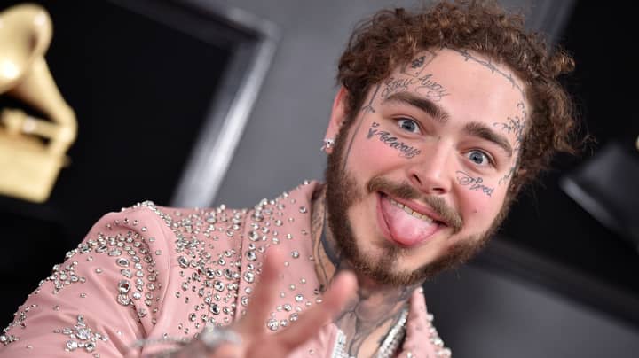 Photoshop Expert Removes Post Malone's Long Hair And Face Tattoos ...