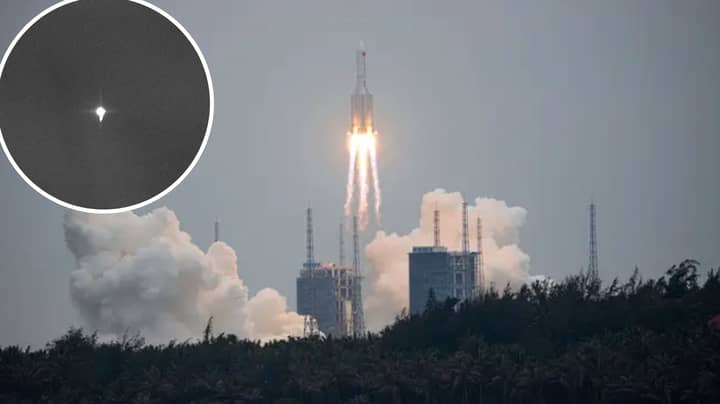 First Image Of Rogue Chinese Rocket Set To Plummet To Earth This Weekend