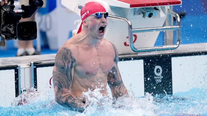 Adam Peaty Has X-Rated Reaction To Winning Team GB's First Gold At Tokyo Olympics