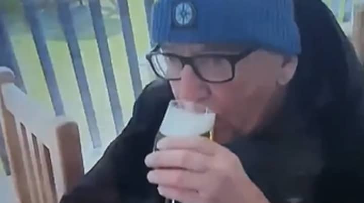 People Baffled By Man's First Drink At Pub As Beer Gardens Reopen