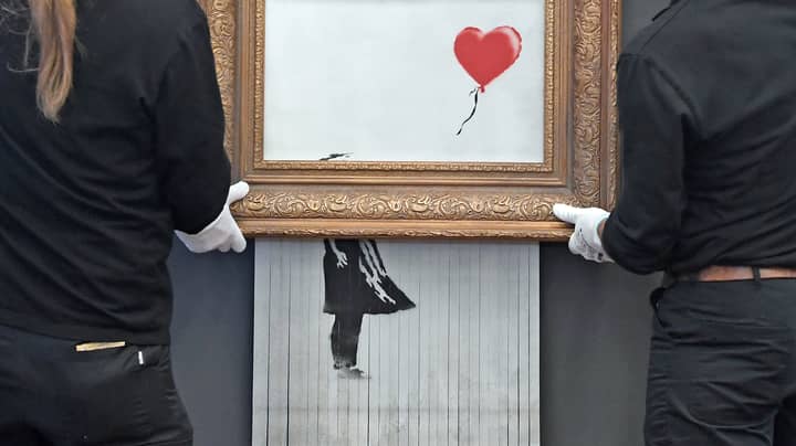 Shredded Banksy Artwork Is Going Back On Sale And Estimated Value Has Gone Up