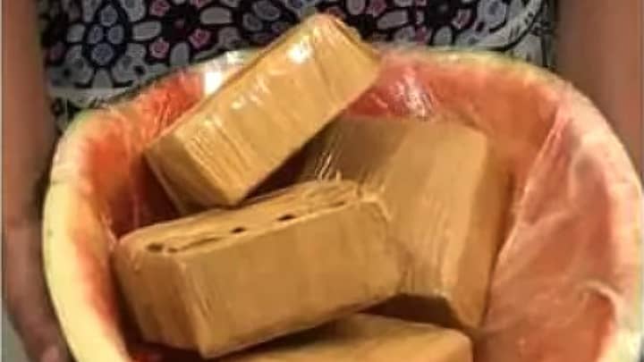 Woman Fakes Pregnancy To Smuggle Drugs In Hollowed Out Watermelon   