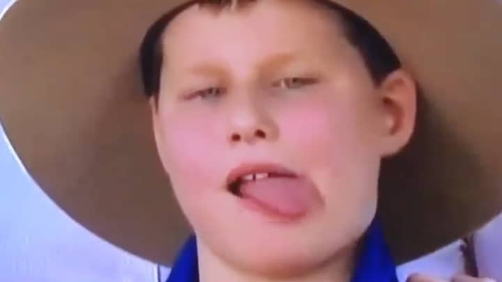 Aussie Kid Eats Two Flies During Live TV Interview