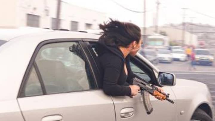 Woman Seen Leaning Out Of Car With AK-47 In San Francisco 