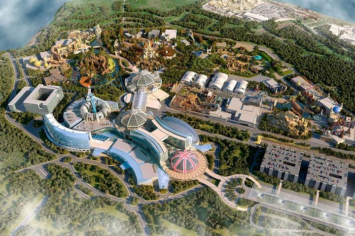 First Pictures And Layout Revealed Of The £3.5 Billion 'UK Disneyland'