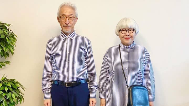 Couple Who Have Been Married For 41 Years Wear Matching Outfits
