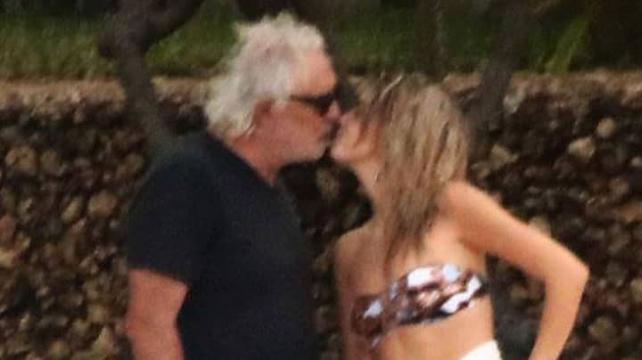 Ex-Formula One Boss Flavio Briatore, 69, Pictured With New 20-Year-Old Girlfriend