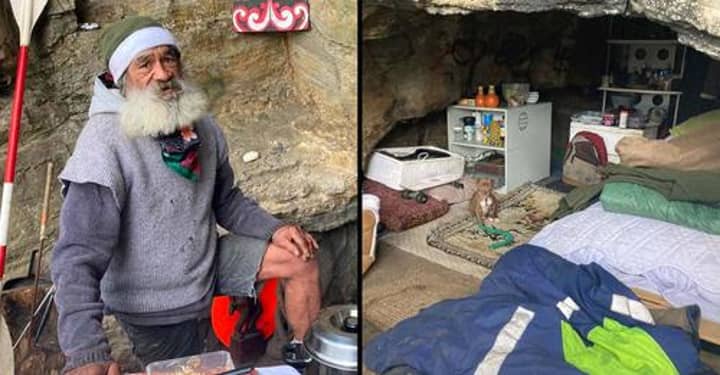 Millionaires Try To Evict Homeless Man From Cave He's Slept In For 18 Months