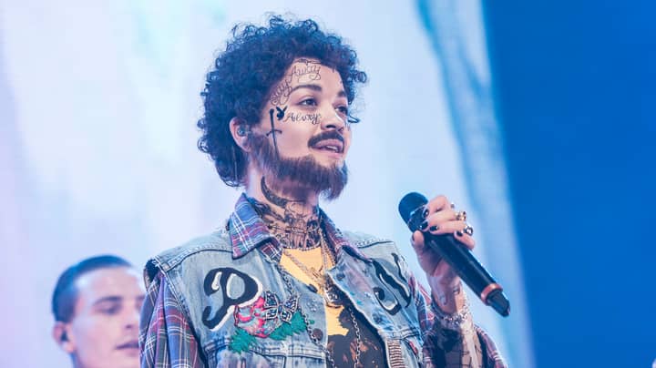 Rita Ora Dresses As Post Malone For Halloween Party