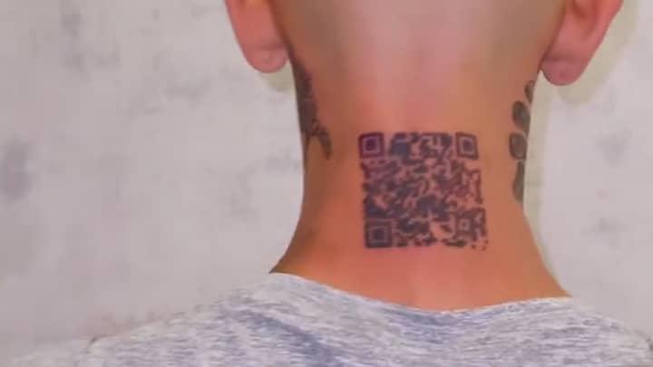 Influencer's QR Code Tattoo Which Is Meant To Open His Instagram Doesn't Actually Work