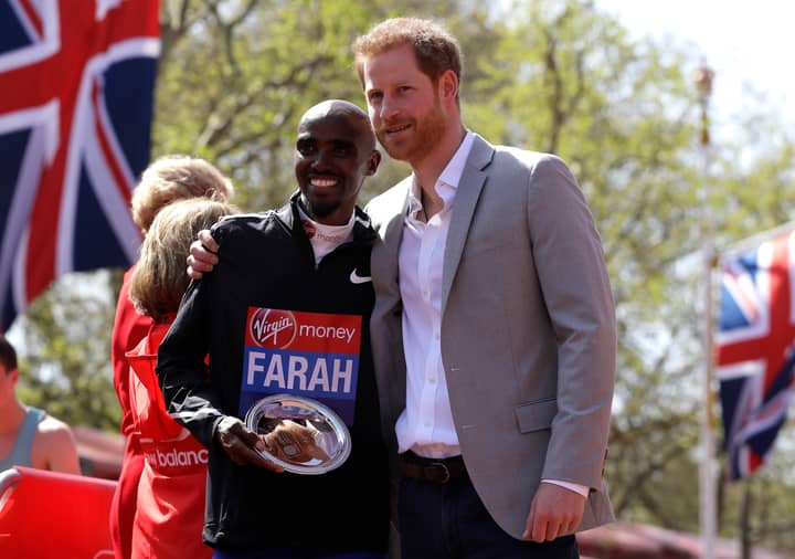 Mo Farah Sets A New British Record At The London Marathon
