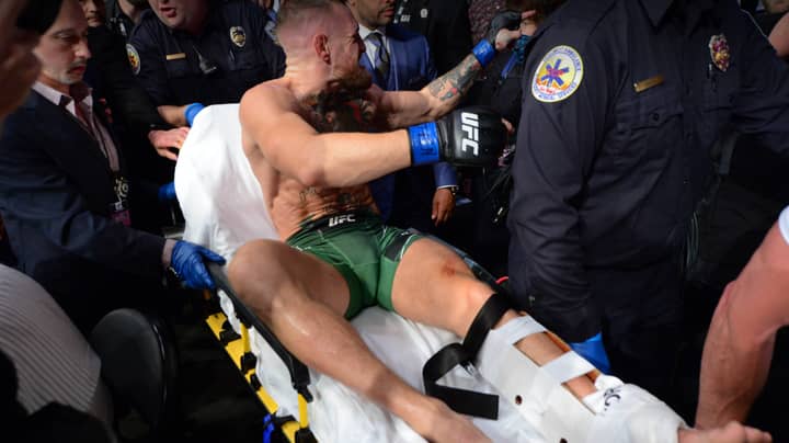 Conor McGregor Breaks Leg In Brutal First Round Loss To Dustin Poirier