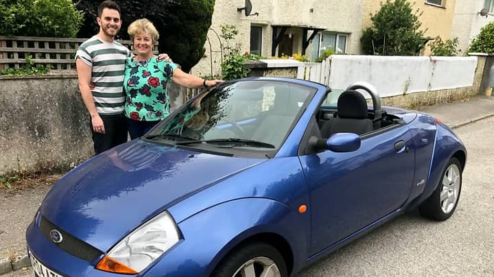 Son Surprises Mum With Car She Sold 12 Years To Help Him With Career