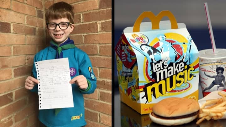 Young LAD Calls For Kids To Boycott McDonald's Happy Meal Toys
