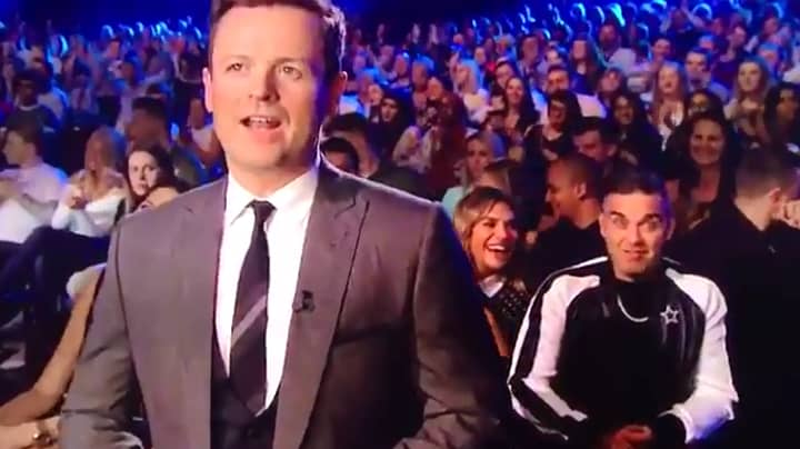 Robbie Williams Trolls Dec Donnelly On 'Britain's Got Talent'  