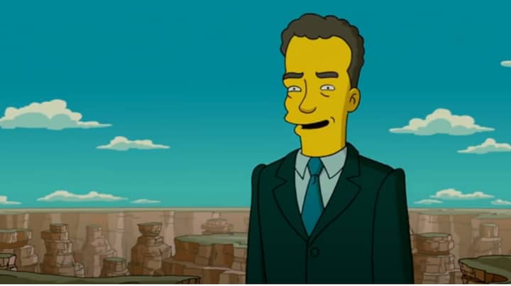 ​Fans Think The Simpsons Predicted Tom Hanks Hosting Biden's Inauguration Special