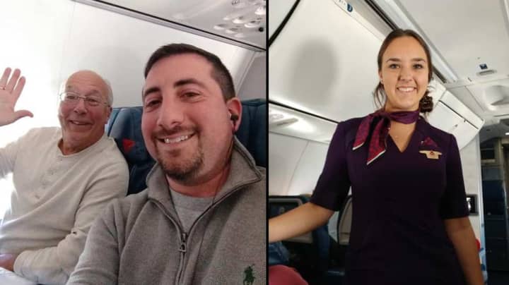 Dad Takes Six Planes To Spend Time With Flight Attendant Daughter On Christmas Day 