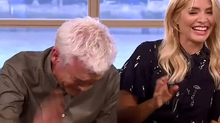 Phil And Holly Lose It After Hilariously Risqué Pun On 'This Morning'