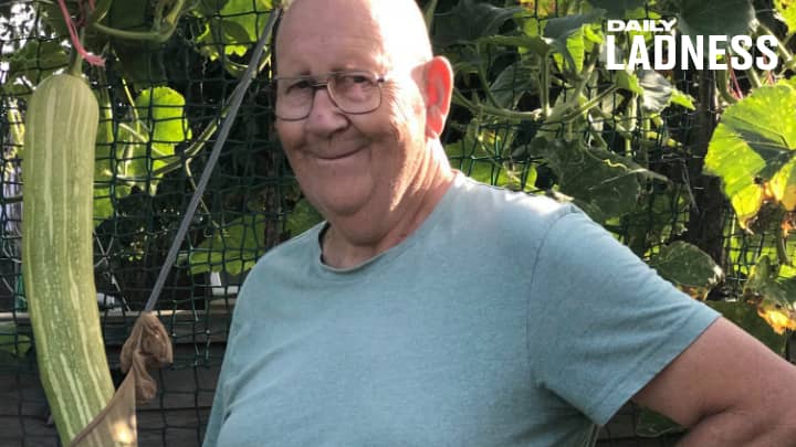 Granddad With Passion For Growing Big Veg Amasses 88,000 Twitter Followers