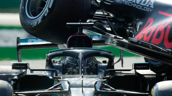 Lewis Hamilton Escapes Tragedy As Title Rival Max Verstappen's Car Lands Near Head