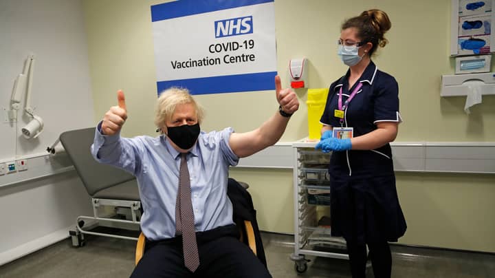 Boris Johnson Has Received His First Dose Of AstraZeneca Covid-19 Vaccine