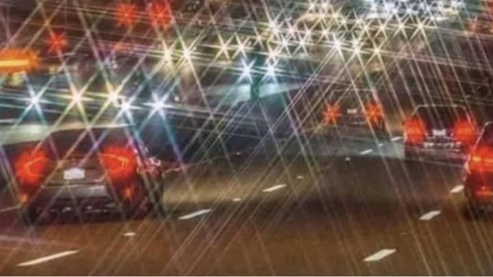 If You See Lights This Way When You Drive At Night You May Have A Common Condition