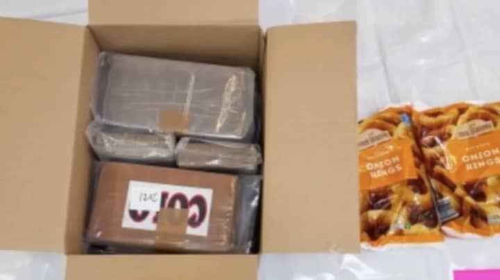 Police Find £33m Of Cocaine Inside Load Of Onion Rings 