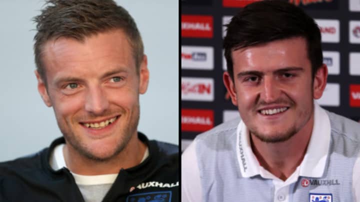 Jamie Vardy Sneaks Into England Press Conference, Asks Harry Maguire Hilarious Question