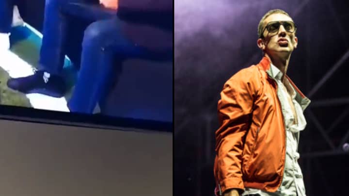 People Are Confused Over Object That Fell Out Of Richard Ashcroft's Trouser Leg On 'Soccer AM' 
