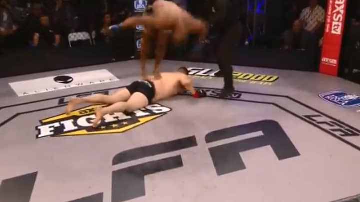 MMA Fighter Drew Chatman Disqualified For Front-Flipping Off His Opponent’s Back 