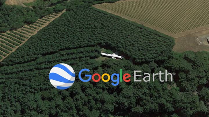 Google Earth: Mystery Of Plane In Middle Of Forest Revealed On Google Maps