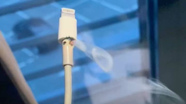 Faulty Charger Partially Blinds Woman After Spark Flies Into Her Eye