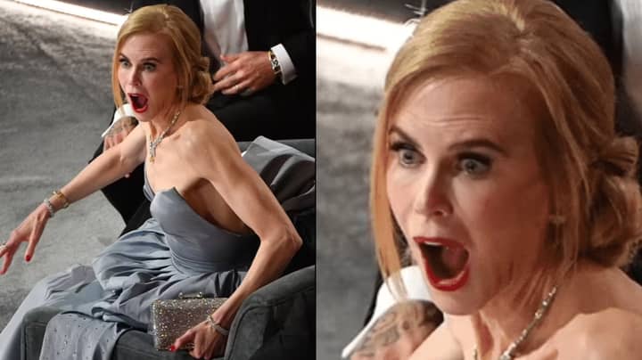 Nicole Kidman Becomes Instant Meme At The Oscars 