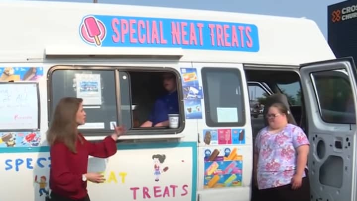 ​Dad Buys Ice Cream Van To Give Jobs To His Kids With Down Syndrome
