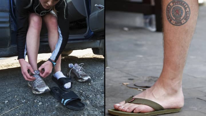 Driving In Flip Flops Can Lead To £5,000 Fine And Nine Points On Your Licence 