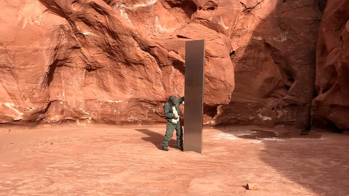 The Monolith Found In Utah Has Disappeared, Officials Say