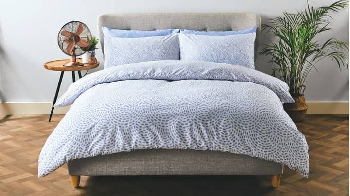 Aldi Launches Cooling Bed Linen Ahead Of Scorching Bank Holiday Weekend