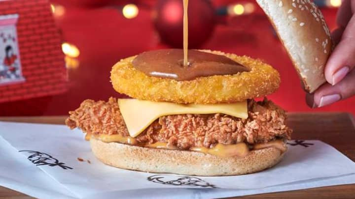 KFC Are Bringing The Gravy Burger To Ireland