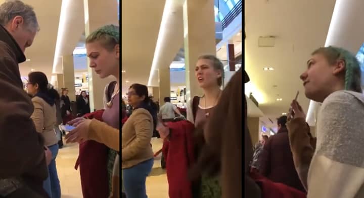 Spoilt Kid Goes Off On Her 'Granddad' Because They're Late To iPhone Appointment