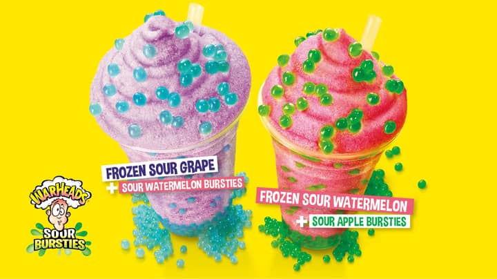 Hungry Jack’s Teams Up With WARHEADS To Bring You A Frozen Sour Drink That Will Blow Your Mind