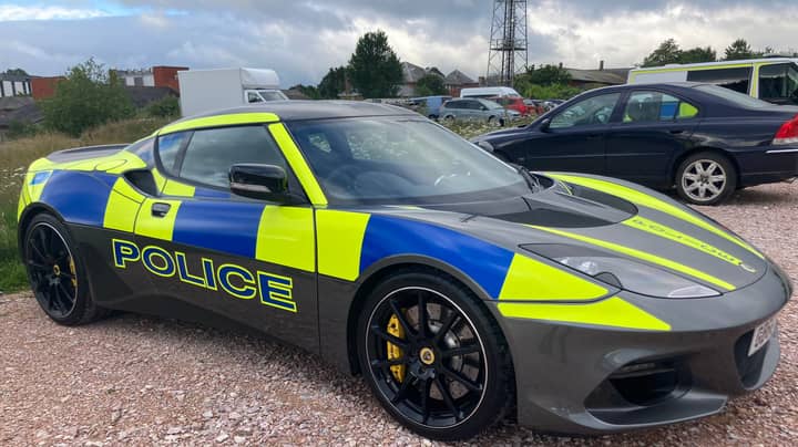 UK Police Unveil New 186mph Sports Car