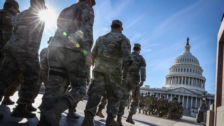 More Than 100 National Guard Deployed To Washington, D.C. Test Positive For Covid