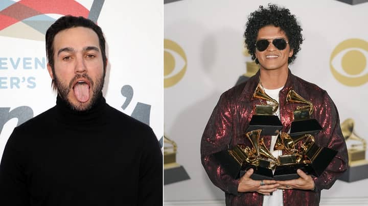It’s Ten Years Since That Photo Of Bruno Mars Gawping At Pete Wentz Went Viral 
