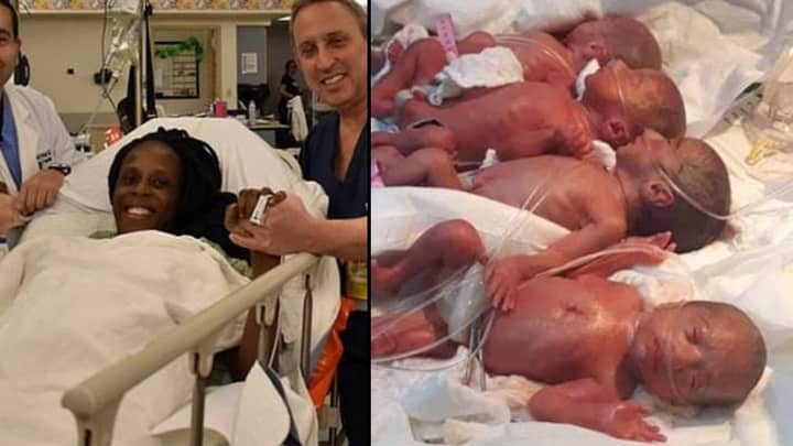 Woman Gives Birth To Six Babies In Nine Minutes, Beating One In 4.7 Billion Odds