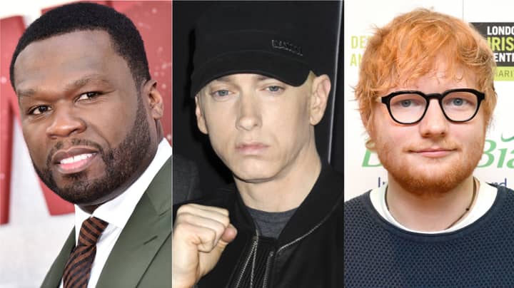 ​​50 Cent Announces Collab With Eminem And Ed Sheeran
