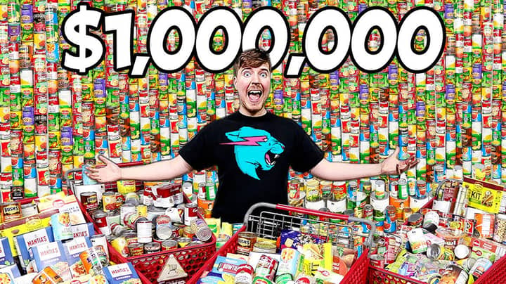 YouTuber Mr Beast Donates $1million Worth Of Essentials To Food Banks
