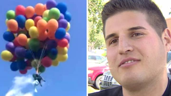 Man Who Flew Into Sky Using Lawn Chair And A Hundred Helium Balloons Fined $26,500